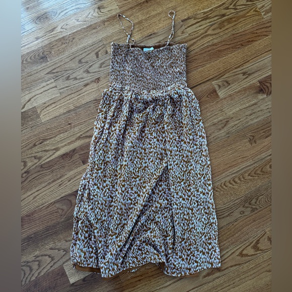 Joie Ambroise Printed Silk Midi Dress - Picture 2 of 4